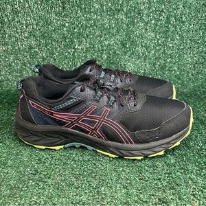Asics Gel-Venture 9 Womens Size‎ 9 Shoes Black Trail Sneaker Running 1012B313